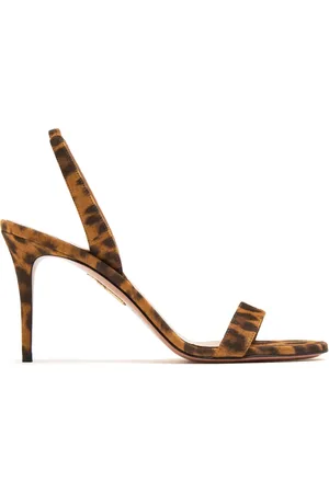 Aquazzura Sandales So Nude 85 mm en cuir