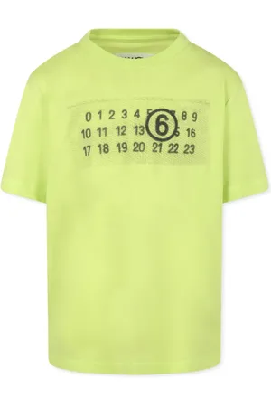 Maison Margiela T-shirt à numéro signature imprimé