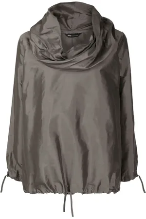 Uma Raquel Davidowicz Blouse en soie à col bénitier