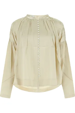 CO Blouse froncée à l rond
