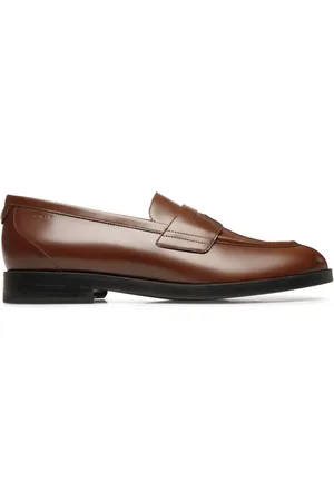 Bally Mocassins à plaque logo