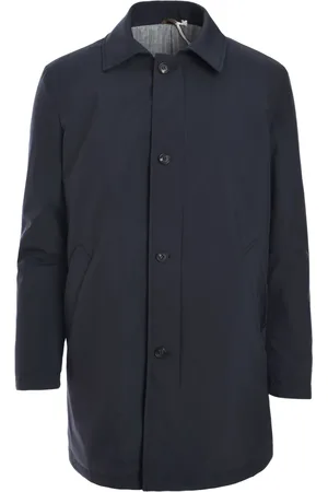 LUIGI BORRELLI NAPOLI Manteau droit à simple boutonnage