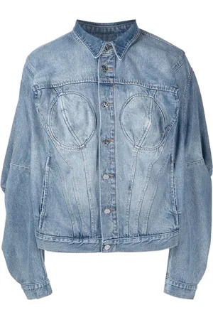 Natasha Zinko Veste en jean délavé