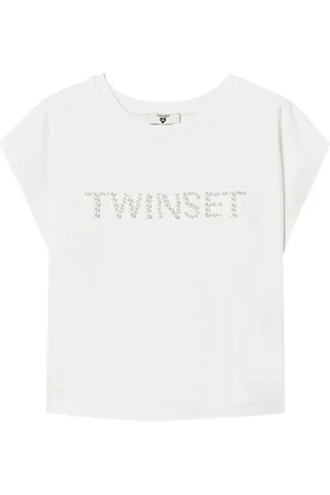 Twin-Set T-shirt à logo brodé