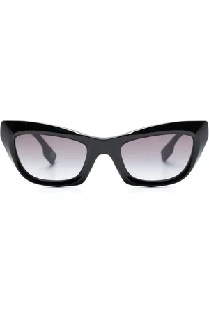 Burberry Lunettes de soleil à monture papillon