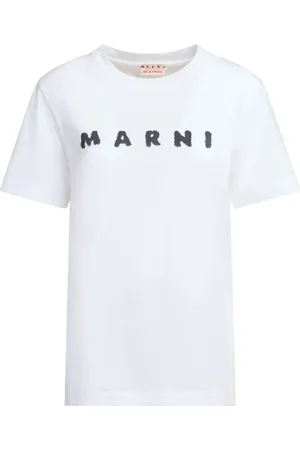 Marni T-shirt à logo imprimé