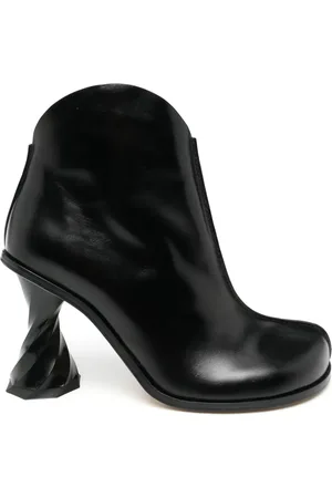 J.W.Anderson Bottes à talon torsadé 100 mm
