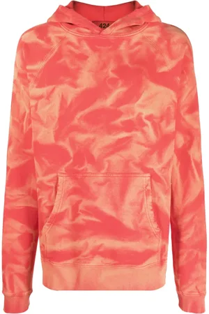 424 FAIRFAX Hoodie en coton à imprimé tie-dye