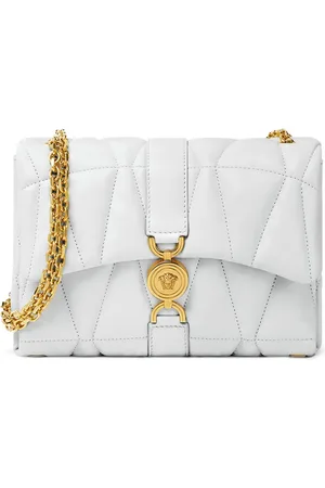 VERSACE Sac porté épaule Kleio à design matelassé