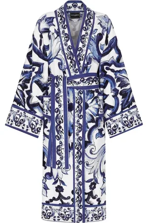 Dolce & Gabbana Peignoir en tissu éponge