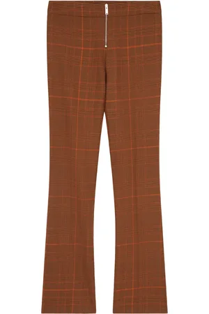 Stella McCartney Pantalon slim à motif Prince de Galles