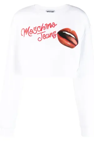 Moschino Sweat en coton à logo imprimé