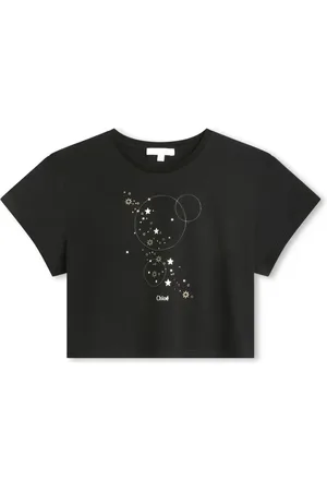 Chloé T-shirt en coton biologique à clous
