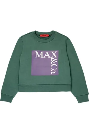 MAX&Co. Kids Sweat en coton à logo imprimé