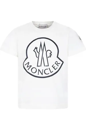 Moncler T-shirt en coton à logo imprimé