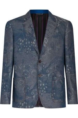 Etro Blazer à motif en jacquard