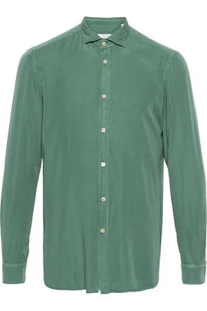 Boglioli Chemise à col italien