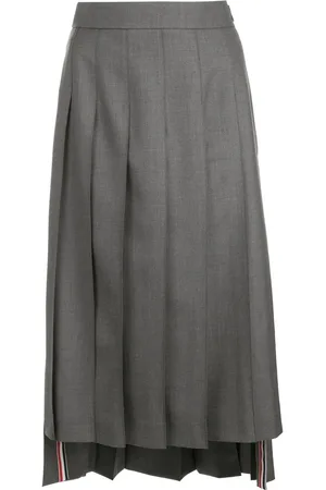 Thom Browne Below Knee Dropped Back In Super 120’s Twill