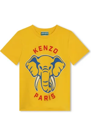 Kenzo T-shirt en coton biologique à logo imprimé