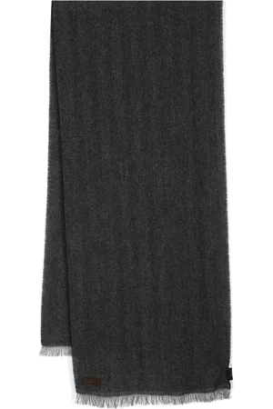 CANALI écharpe à chevrons