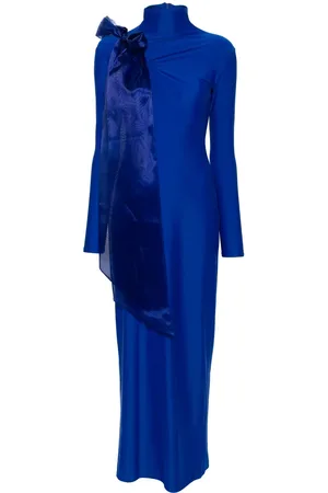 Atu Body Couture Robe longue à détails drapés