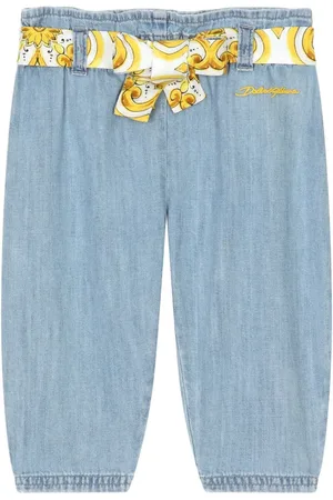 Dolce & Gabbana Jean à imprimé Majolica