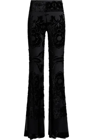 Etro Pantalon évasé à fleurs