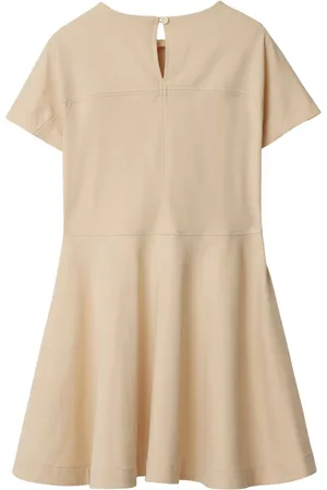 Burberry Robe en coton à carreaux