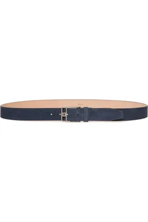 Bally Ceinture en daim Brett à boucle logo