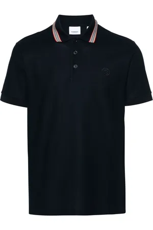 Burberry Polo en coton à rayures Icon