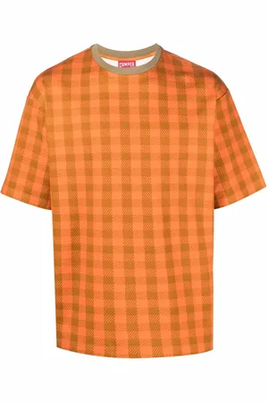 Camper T-shirt à carreaux