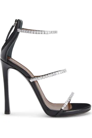 Giuseppe Zanotti Sandales Harmony 80 mm à ornements en cristal