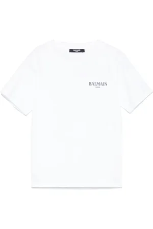Balmain T-shirt à logo imprimé