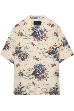Prada Chemise imprimée hawaïen