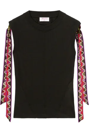 Puccini T-shirt en jersey à imprimé Iride