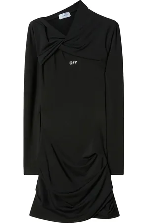 OFF-WHITE Robe courte à détail torsadé