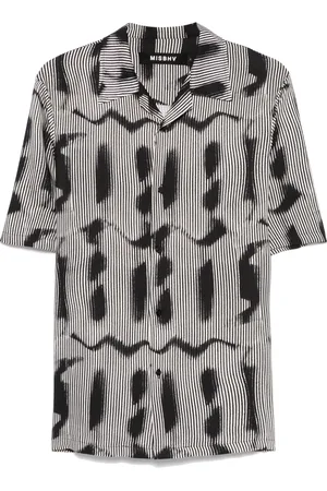 MISBHV Chemise à imprimé graphique