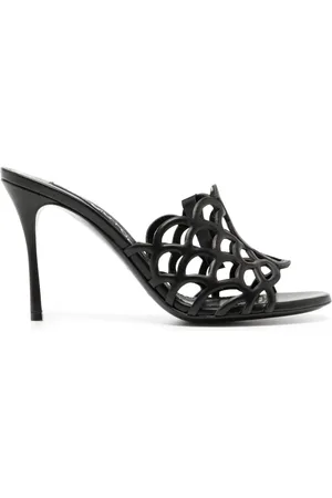 Sergio Rossi Mules Mermaid 90 mm en cuir