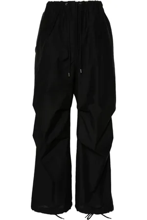 Acne Studios Pantalon ample à lien de resserrage