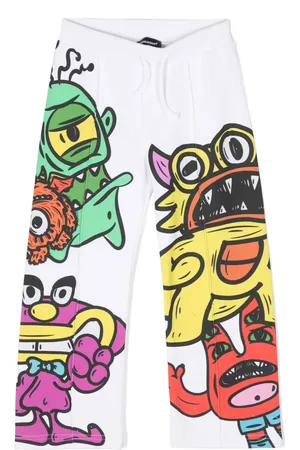 Dsquared2 Pantalon de jogging à imprimé graphique
