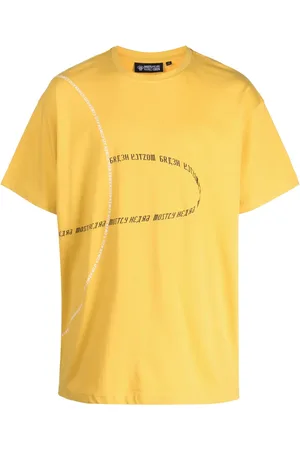 MOSTLY HEARD RARELY SEEN T-shirt en coton à slogan imprimé