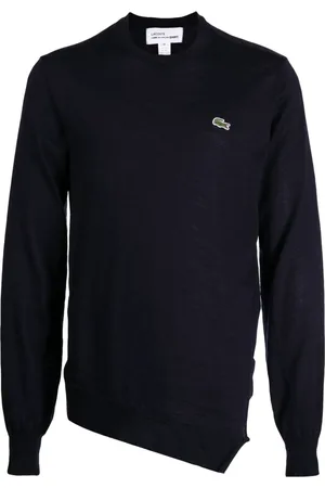 Comme des Garçons Pull en laine à patch logo