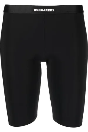 Dsquared2 Short cycliste à taille à logo