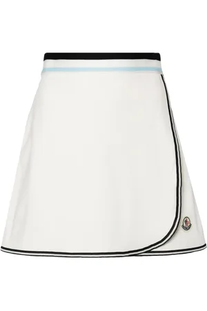 Moncler Minijupe à patch logo