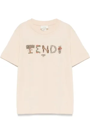 Fendi T-shirt à logo imprimé
