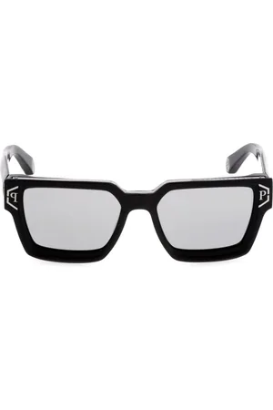 Philipp Plein Lunettes de soleil Plein Brave à monture carrée