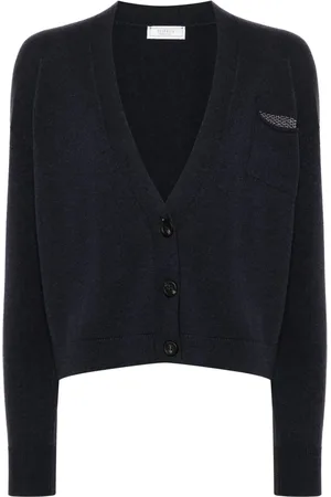PESERICO SIGN Cardigan à bords Punto Luce