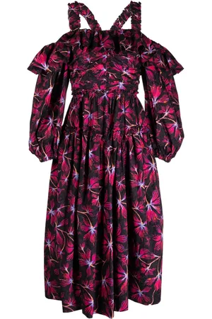 ULLA JOHNSON Robe en coton Caprice à fleurs