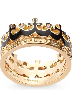 Dolce & Gabbana Bague en 18ct à design de couronne
