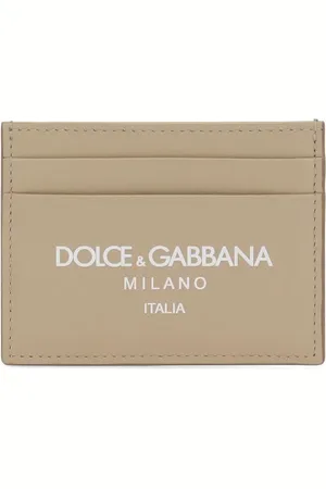 Dolce & Gabbana Porte-cartes en cuir à logo imprimé